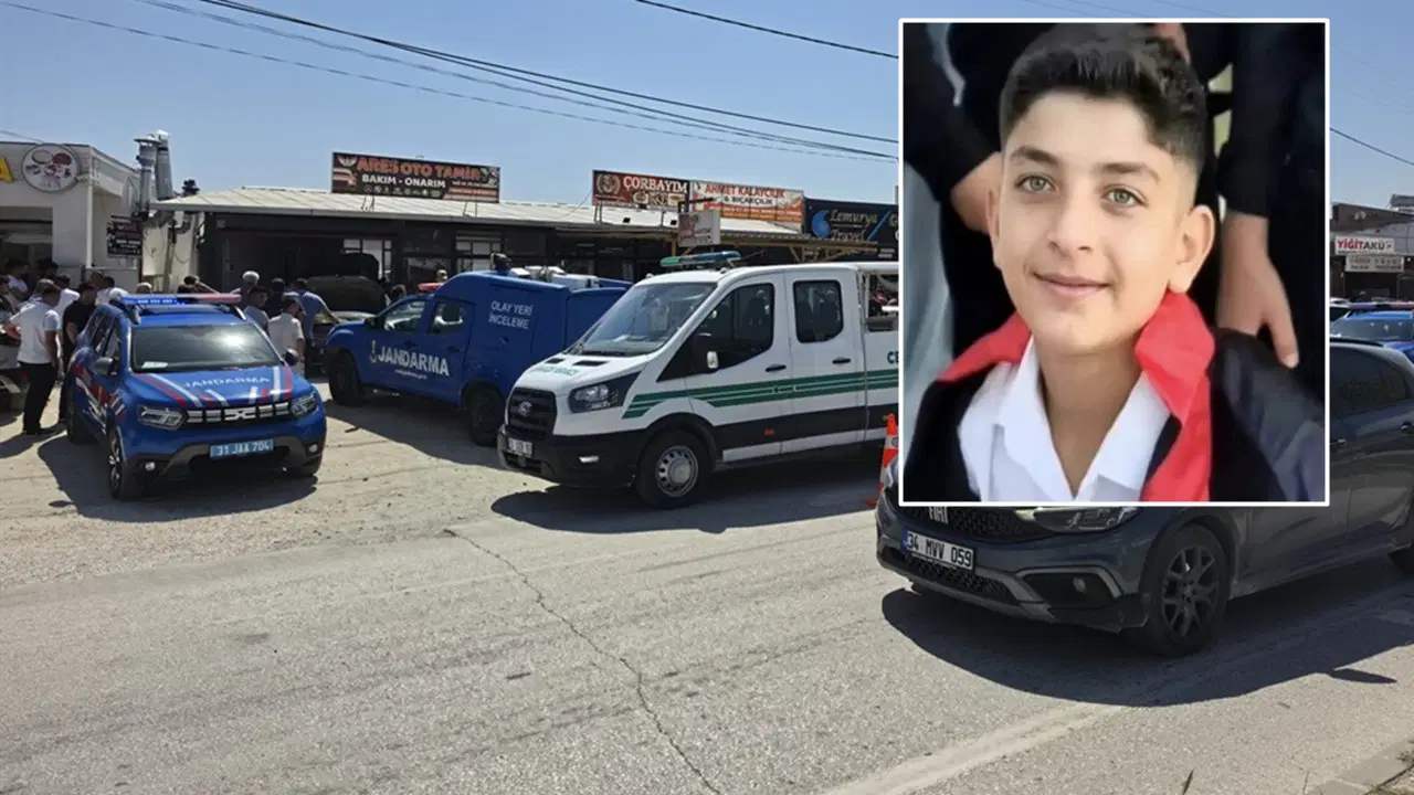 Hatay'daki Oto Tamirhanesinde Üzücü Kaza: 13 Yaşındaki Çocuk İşi Hayatını Kaybetti