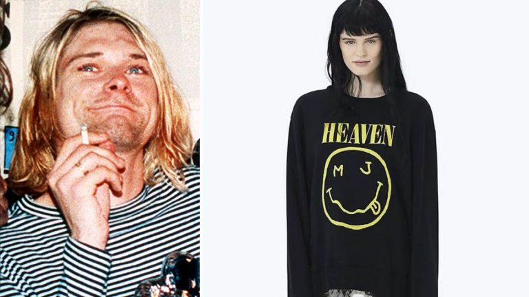 Nirvana ve lüks moda markası Marc Jacobs, “gülen yüz” logolu kasa üzerinde anlaşmaya vardı.