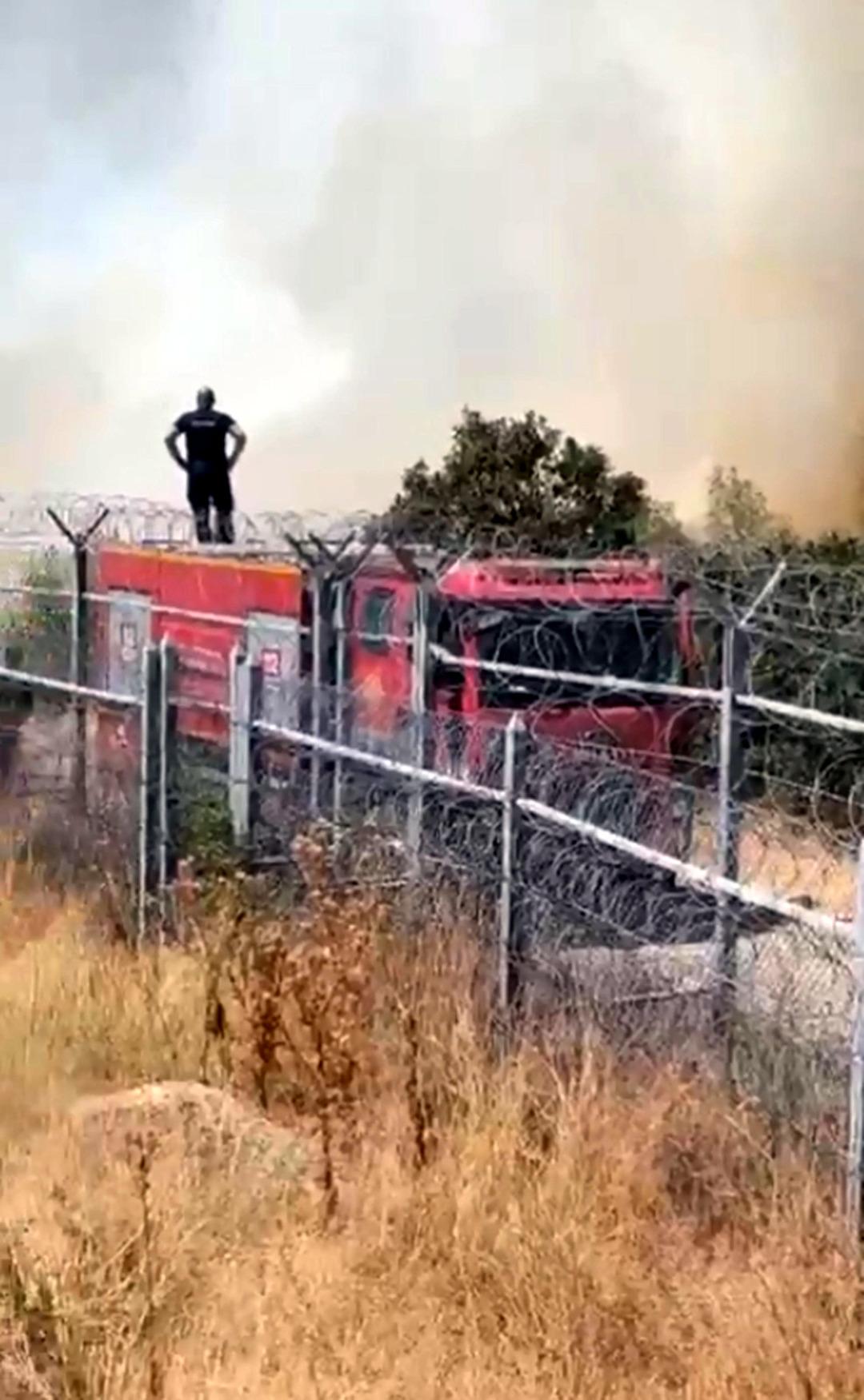 Sıfır noktaya büyük hareketlilik! Komşuda Bir Ateş: Alevler Türkiye 9'a ulaştı