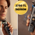 Cildinizi tanıyan tıraş makinesiyle tanışın: Philips i9000 Ultra Prestige Tıraş Makinesi indirimde