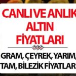ALTIN FİYATLARI SON DURUM 11 AĞUSTOS ANLIK: Altın, Trump’un vergi hamlesiyle yönünü tayin etti! Gram altın ve çeyrek altın ne kadar?