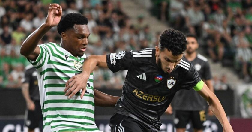 Devler Ligi play-off turunda Karabağ, deplasmanda Ferencvaros’u 3-1 mağlup etti