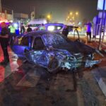 Mersin’de minibüs ile otomobil çarpıştı: 11 yaralı